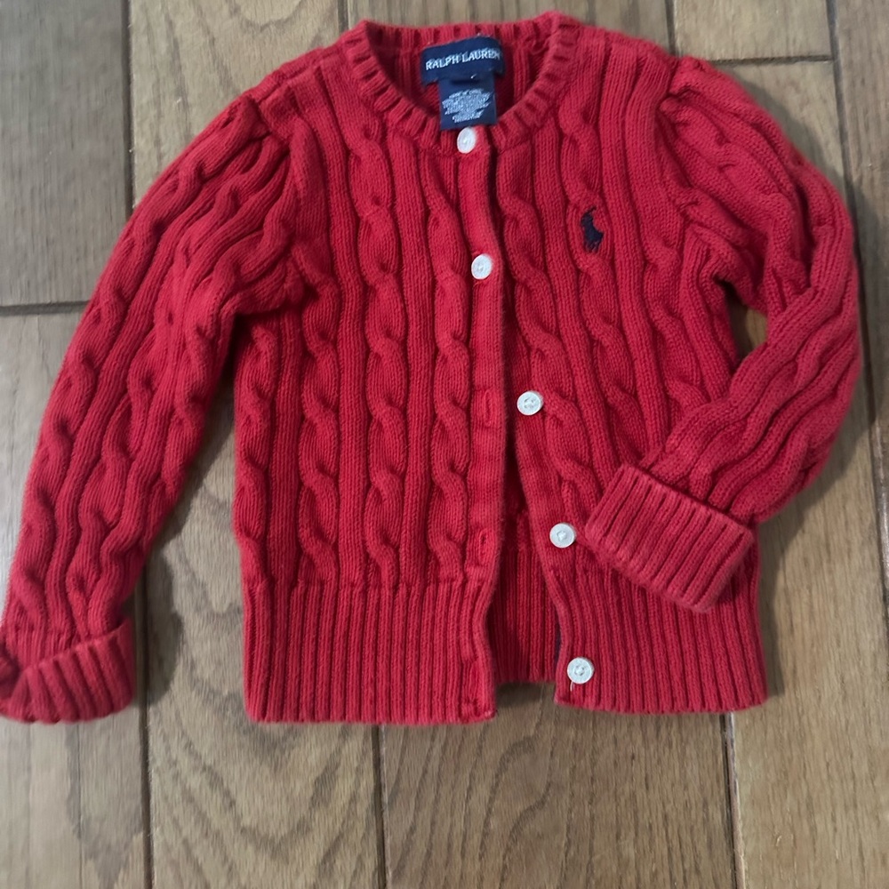 Girls Ralph Lauren cardigan